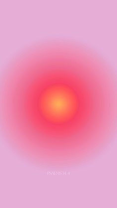 an orange and red circle on a pink background with the words,'i don't know what this is