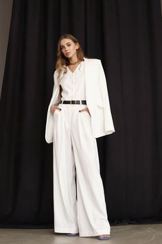 Bridal Blazer, White Woman Blazer, Wedding Suit, Formal Pantsuit, Oversized Blazer, Rehearsal Dinner, 3-Piece Suit, White Jacket, Prom Suit ⭐Size: Please write your chest, waist, hips, height, and we will make a suit to your individual measurements! After you place your order, we may ask you for additional measurements. We do this to ensure that the suit fits you perfectly👌😊 ⭐Our fabric: We have used a premium quality suiting fabric.  ⭐Shipping: ✈️We have two shipping options that we can offer White Pantsuits For Women, Bridal Blazer, Women Wedding Suit, Wedding Suit Women, Formal Pantsuit, Bride Pantsuit, Bridesmaid Suits, Suit Bride