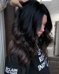 Hair Done, Balayage Brunette, Hair Color And Cut, Hair Color For Black Hair, Brown Hair Colors, Brunette Hair, Less Is More