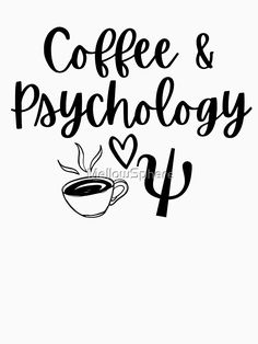 Psychology Aethstetic, Psychology Symbol, Psychology Wallpaper, Psychological Science, Cute Coffee Cups, Buy Coffee, Black And White Prints, Student Gifts, Psychologist