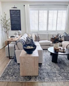 the living room is clean and ready to be used as an office or family room