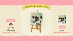 an animal crossing character is depicted in this screenshot from the game good kid, mad city