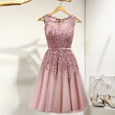 Cocktail Party Outfit, Short Formal Dress, Elegant Cocktail Dress, Sleeveless Bridesmaid Dresses, Pink Homecoming Dress, Formal Party Dress, Short Prom Dress, Dresses 2020