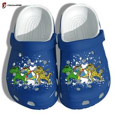 Introducing our T-rex Dinosaurs Autism Kids Unisex Classic Clogs, the perfect footwear for your little ones who are fans of these majestic creatures! Designed with love and care, these clogs are not only stylish but also offer incredible benefits for children with autism. Our classic clogs feature a vibrant T-rex dinosaurs design that will surely ignite your child's imagination and make them stand out from the crowd. Made from high-quality materials, these clogs are durable and comfortable,... Cute Crocs Shoes, Kids Crocs, Shoes Crocs, Crocs Classic Clogs, Comfy Shoes