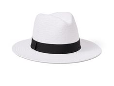 White as an updated straw fedora color. #springstyle Classic Brimmed Fedora For Spring, White Brimmed Fedora For Travel, Classic Flat Brim Fedora For Spring, Classic White Boater Hat For Spring, Classic Fedora Hat Bands For Spring, Classic Solid Fedora For Spring, Classic White Sun Hat For Travel, Classic Fedora Panama Hat For Vacation, Classic White Boater Hat For Vacation