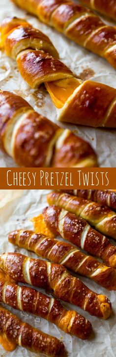 cheesy pretzel twists are the perfect appetizer for any party