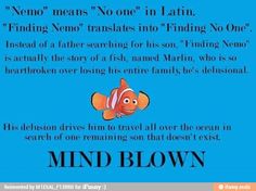 an orange fish with the words mind blown on it's face and in front of a blue background