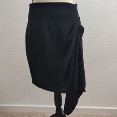 Brand New With Tags Vince Camuto Asymmetrical Black Skirt No Flaws Or Imperfections. Material: 100% Polyester. Size 6: Approx. 25.25" Length, 35" Waist Size 10: Tbd New To Poshmark? Arrive Here From A Search? Create An Account And Use The Code Krisclosetoasis To Get $10 Off Your First Purchase! Welcome! Formal Bottoms With Fitted Asymmetrical Hem, Formal Fitted Bottoms With Asymmetrical Hem, Stretch Asymmetrical Bottoms For Evening, Formal Bottoms With Asymmetrical Hem, Chic Asymmetrical Draped Stretch Skirt, Fitted Asymmetrical Lined Skirt, Asymmetrical Fitted Lined Skirt, Stretch Asymmetrical Draped Skirt For Night Out, Elegant Black Asymmetrical Bottoms