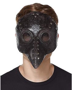 Plague Doctor Half Mask - Spencer's Plague Doctor Halloween, Doctor Plague, Doctor Halloween, Plague Mask, Plague Doctor Mask, Doctor Mask, Punk Looks, Mask Costume, Spencers Gifts