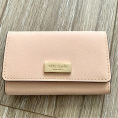 Nwt Kate Spade Multi-Keyring Wallet Cute Kate Spade Wallet With Four Keyrings Pink Leather Wallet Cute, Kate Spade Wallet, Kate Spade Bags, Pink Leather, Wallets, Kate Spade, Bag Lady, Wallet, Leather