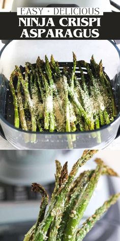 If you're looking for a quick, healthy, and irresistible side dish, this Ninja Crispi Asparagus with Parmesan recipe is a must-try! The Ninja Crispi makes it effortless to achieve perfectly roasted asparagus with a golden, crispy Parmesan topping—all with minimal oil and maximum flavor.