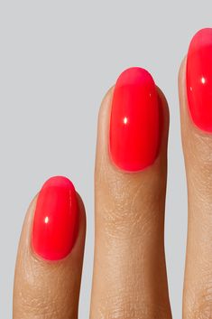 Nagellack Trends, Nagel Tips, Smink Inspiration, Uv Gel Nail Polish, Her Nails, Red Nail, Nail Arts