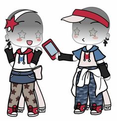 Gacha Life Sleep Outfits, 가족 일러스트, Kitty Clothes, Adorable Homes Game, Hello Kitty Clothes, Body Base Drawing, Characters Inspiration Drawing, Club Outfit Ideas