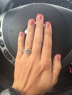 Rose Pink Nails Short, Mauve Wedding Nails For Bride, Mauve Sns Nails, Mauve Rose Nails, Rose Mauve Nails, Neutral Short Dip Nails, Nude Mauve Nails, Short Nails With Dip Powder, Very Short Dip Nails Natural