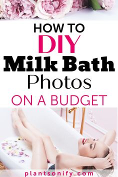 Diy Milk Bath Photography Maternity, Photo Shoot At Home, Milk Bath Recipe, Milk Baths