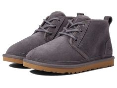 UGG Neumel - Women's Lace up casual Shoes : Shade : Enjoyed rugged, outdoor sensibility with legendary UGG® comfort. Full grain leather or suede upper with a traditional lacing system for easy on-and-off wear. Fully lined in luxurious, UGGpure wool. It's a luxurious, natural wool woven into a durable backing that enhances the overall product experience. UGGpure delivers a plush sensory experience with every wear. Generously cushioned footbed is lined in UGGpure wool. Treadlite by UGG outsole pro Winter Suede Lace-up Chukka Boots, Suede Lace-up Chukka Boots For Winter, Classic Suede Lace-up Boots For Winter, Casual Lace-up Chukka Boots For Winter, Classic Winter Outdoor Chukka Boots, Casual Winter Chukka Boots For Outdoor, Classic Outdoor Winter Chukka Boots, Casual Winter Chukka Boots With Leather Footbed, Classic Lace-up Chukka Boots For Outdoor