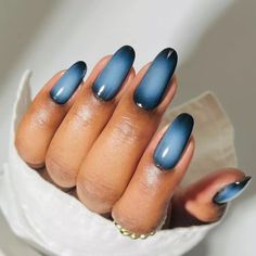 181+ Valentines Nails Ideas for 2025 - Nourish Your Glow Navy Short Nails, Denim Nails, Minimal Manicure, Pool Nails, Nail Parlour, Blue Nail Ideas, Classic Nail Art, Royal Blue Nails, Capricorn Season