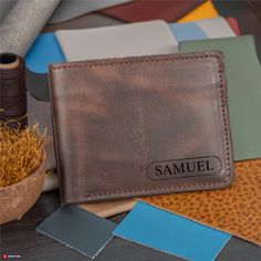 Our products are crafted from high-quality genuine leather with years of experience, first-class workmanship, and meticulous attention to detail. Renowned for its softness and ability to age beautifully over time, our premium leather is well-known in the industry. The exclusive wallet offered by our brand provides ample space for both your cards and notes, ensuring practicality and style in one. When you purchase one of our products, you're not just acquiring an item; you're investing in the qua Brown Leather Lined Trifold Wallet As A Gift, Brown Leather Wallet With Leather Patch, Leather Card Holder For Gift, Leather Smooth Grain Card Holder For Gift, Brown Bifold Wallets For Personal Use, Customized Leather Wallet With Rfid Blocking, Brown Wallet With Interior Card Slots For Gift, Brown Bifold Wallet With Leather Patch, Brown Leather Patch Wallet As Gift