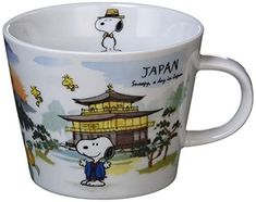 Description Condition: New Size: approx. 10.3 cm (diameter) x 12.7 cm (width) x 8. cm (height) cm An easy-to-use size mug for coffee and tea. The generous size is perfect for café au lait or soup. Dishwasher safe. This mug is designed to look like Snoopy and his friends are traveling around the world. Various landscapes and characters are placed all over the mug. The design is also painted on the inside and bottom of the mug. The wide mouth and shallow size makes it suitable for coffee, café au lait and other beverages, as well as soups such as corn soup. You can also use it as a dessert cup by serving ice cream or gelato. It can be used in the oven as well as the microwave, so you can also enjoy cup chiffon and pot pie. Payment Please note that the payment must be settled within 5 days. S Japanese Menu, Dessert Cup, Panasonic Camera, Traveling Around The World, Corn Soup, Japanese Market, Dessert Cups, World Travel, Peanuts Snoopy