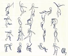 an image of various poses and body shapes