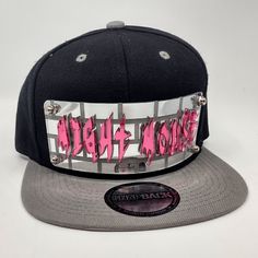 Personalized Custom Snapback Hat Six Panel Flat Bill Snap Back Hat Cap with Laser Cut Graffiti Letters, Custom Made to Order, Comfortable and Unique, Great Gift, an Exclusive CreationThe snapback is new with tags, high quality, unique, and #1 Hear Wear. Great Personalized Gift - It's a "Everything" gift and great for birthdays, holidays, graduation, parties, everyday wear, special occasions, etc. The hat is a personalized item. Please let us know what name you would like engraved in the "persona Graffiti Letters, Snap Back Hat, Graduation Parties, Back Hat, Graffiti Lettering, Snap Back, Snap Backs, Black And Gray, Hat Cap