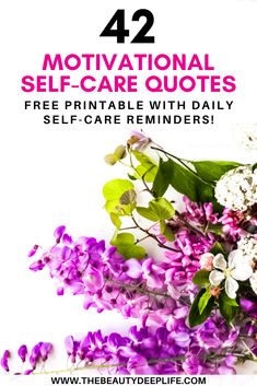 One of the best ways to make sure you incorporate self-care routines into your busy schedule or lifestyle is to use daily reminders to show up for yourself and care for yourself.  These quotes help you learn how to embrace self-care for  healthier mind and body!!  Get our free daily reminder self-care quotes to help you practice selfcare without feeling guilty. #women #mentalhealh #freeprintable #selfcarequotes #motivation Magnetic Woman, Show Up For Yourself, Care For Yourself, Practicing Self Love, Quotes To Motivate, Be Your Best Self, Personal Growth Quotes, Deeper Life, Changing Quotes