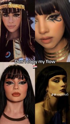 Egyptian Makeup Goddesses, Fantasy Inspo, Round Face Makeup, Halloween Makeup Pretty, Halloween Costume Outfits, Egyptian History, Easy Halloween Costumes, Halloween 2024