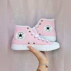 Baby Pink Converse Baby Pastel Pink Converse Classic Deisign Chuck 70 Hi Pink Women Size 7.5 Mens 5.5 Brand New Never Worn Comes With Box Trendy White Closed Toe Canvas Shoes, Pink Casual Custom Sneakers For Spring, Casual Pink Custom Sneakers For Spring, Spring Casual Pink Custom Sneakers, White Closed Toe Canvas Shoes For Streetwear, Pink Cotton Sneakers With Round Toe, Cute White High-top Sneakers For Spring, Pink Cotton Round Toe Sneakers, Pink Lace-up High-top Cotton Sneakers