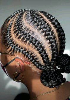 Black Hair Braids Styles Easy Hairstyles, Stitch Braids Hairstyles, Cornrow Hairstyle, Cornrows Natural Hair, Black Kids Braids Hairstyles, Protective Hairstyles For Natural Hair, Feed In Braids Hairstyles, Quick Natural Hair Styles, Braided Cornrow Hairstyles