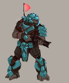 Halo Covenant, Y Destiny, Sci Fi Military, Halo Armor, Halo Game, Halo Art, Fantasy Demon, Alien Concept, Arte Cyberpunk