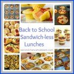 back to school sandwich - less lunches