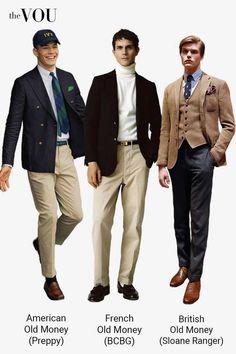 Old Money Explained - Men Style Guide to the Wealthy Look Millionaire Outfit Men, Preppy Style For Men, Suit With Sweater Men, Classic Men Outfit Classy, Old Money Fashion Man, Casual Old Money Outfit Men, Mens Fashion Preppy, Suits Old Money, Mens Old Money Style