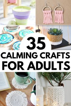 the top 25 crochet crafts for adults that are easy and fun to make