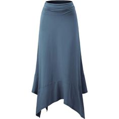 New Product 95% Polyester, 5% Spandex Machine Wash Machine Wash Cold / Tumble Dry / Do Not Bleach This Women's Summer Soft Fit Casual Midi Skirt Designed Which Is Basic But Stylish Light And Soft, Wear To Any Time, Handkerchief Hemline Stylish Design, Many Colors Suitable For Casual, Daily Life, Wear To School, Shopping, Party, And Many Occasions. Spring High Waist Elastane Maxi Skirt, Blue Fitted Casual Maxi Skirt, Fitted Denim Blue Maxi Skirt Casual, Fitted Denim Blue Maxi Skirt Casual Style, Casual Fitted Denim Blue Maxi Skirt, Blue Elastane Casual Skirt, Casual Long Elastane Skirt, Casual Blue Elastane Skirt, Light Blue Stretch Casual Skirt