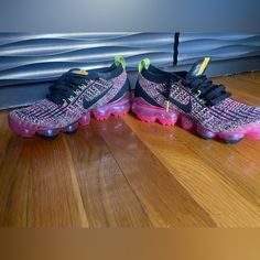 2019; Black Pink Blast Aj6910-006 Worn Only A Handful Of Times; 0 Flaws, Like New! Size; 7 In Women Nike Air Vapormax Flyknit 3, Nike Air Vapormax 2019, Vapormax 2019, Nike Air Vapormax Flyknit, Vapormax Flyknit, Women Nike, Air Vapormax, Nike Air Vapormax, Nike Jordan