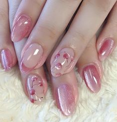 Korean Nails Designs Fall, Nail Design Winter, Elegance Woman, Winter Nail Design, Fake Nails Designs, Hello Nails, Casual Sundress, Casual Nails, Blush Nails