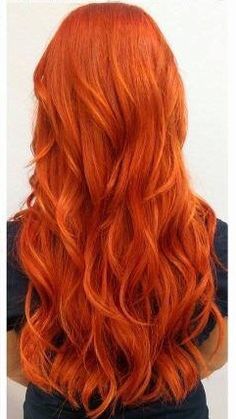 #tangerinedream #partygirl #freshcolour Cheveux Oranges, Hair Color Orange, Ginger Hair Color, Copper Hair, Red Hair Color, Fall Hair Color, Orange Hair