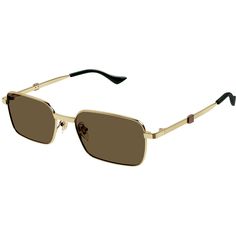 Embrace Timeless Elegance With The Gucci Gg1495s-002 Square Gold Sunglasses. Crafted From High-Quality Metal, These Sunglasses Exude Luxury And Sophistication. Gucci Luxury Sunglasses For Formal Occasions, Luxury Gucci Sunglasses With Square Frame, Sleek Gucci Square Frame Sunglasses, Gold Gucci Sunglasses With Glass Material, Gucci Gold Sunglasses With Gradient Lenses, Gucci Gold Tinted Sunglasses, Gucci Accessories, Gold Sunglasses, Sunglasses Accessories