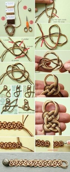 how to make a chain bracelet out of old chains and other items from the internet