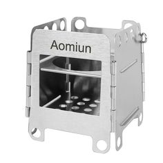 an aluminum object with the word aominn on it's front and side