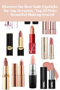 Find the perfect nude lipstick for your skin tone with this guide, covering everything from undertones to Perfect Nude Lipstick, Nude Lipstick Shades