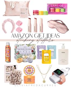 the ultimate gift guide for moms and grandmas with text overlay that reads, amazon