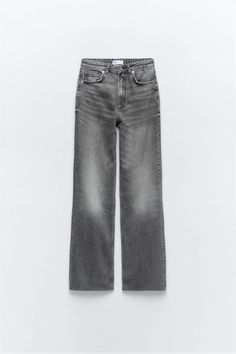 Grey Wide Leg Jeans, Cph Style, Wag Dr, F1 Wag, Look Zara, Look Jean, Mode Zara, High Rise Wide Leg Jeans, Stockholm Fashion