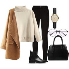 Minimalist Moda, Outfits Cold, Clothing Winter, Outfit Jeans, Cooler Look, Outfit Winter, 가을 패션, Business Casual Outfits, Mode Inspiration