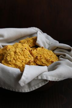 some kind of food in a bowl on a table