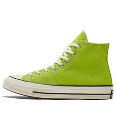 Converse Chuck 70 High 'Lime Twist' 172141C (SNKR/Unisex/Non-Slip/High Top/Wear-resistant) Green Cotton Sneakers For Spring, Retro Green Sneakers For Summer, Forest Green Converse High Tops, Spring Green Converse High-top Sneakers, Lime Green Converse, Converse Green High-top Sneakers, Green Cotton Converse Sneakers, Green Converse Cotton Sneakers, Green High-top Converse Canvas Shoes