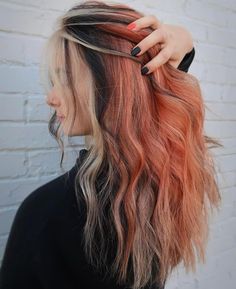 Halloween Hair Color Ideas, Halloween Hair Color, Dyed Hair Inspiration, Mega Hair, Hair Techniques, Latest Hair