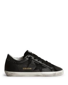 Golden Goose Women's Superstar Glitter Heel Low Top Sneakers Golden Goose Sneakers Black, Black Golden Goose, Goose Sneakers, Golden Goose Sneakers, Glitter Heels, Low Top Sneakers, Cute Everyday Outfits, Sneakers Online, Golden Goose