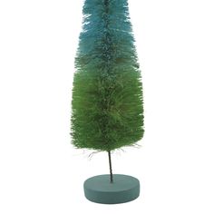 Pretty Sisal Ombre Trees Is Soft Hues Of Greens And Blues Containing A Gold Foiled Wire Star Embellishing The Top Of The Tree.. 13 In H X 3 In W X 3 In D. Purchase includes One Trees. Wire Star, Christmas Products, One Tree, Christmas Wood, Christmas Gnome, Cactus Plants, Christmas Shopping, Shopping List, Gold Foil