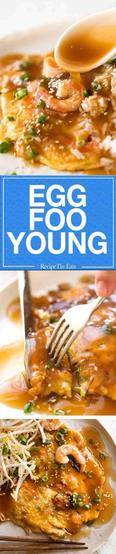 the cover of egg foo young's cookbook